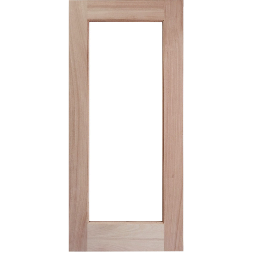 32x80 in Exterior Mahogany Door Slab | 1 Lite